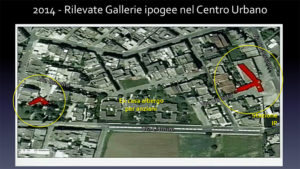 2014 - Rilevate Gallerie ipogee nel Centro Urbano